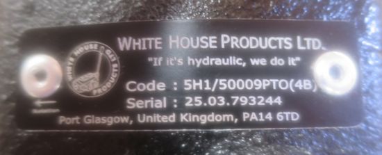 Picture of C73L 4 BOLT PTO HYDRAULIC PUMP