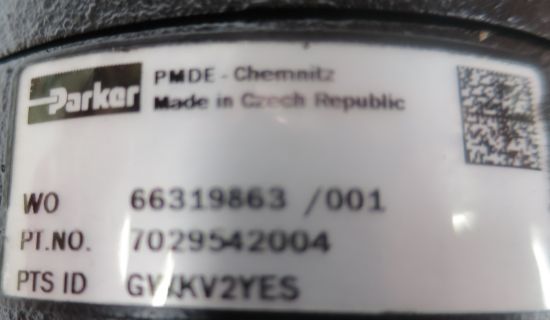 Imagen de PARKER  PUMP No. 7029542004