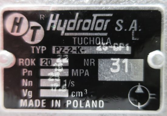 Picture of A25R TGL10859 ORSTA  STYLE PUMP