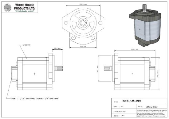 Picture of BETA EQUIVALENT FOR REXROTH: