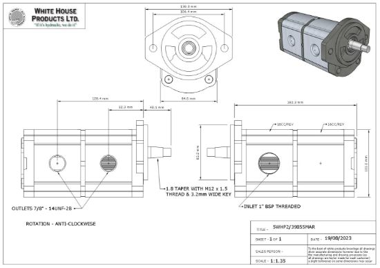 Picture of 16CC + 16CC/REV MARSHALL TANDEM
