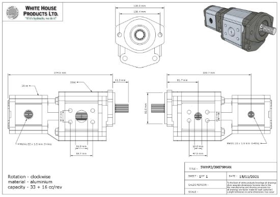 Picture of BETA EQUIVALENT PUMP & K2 ADPT.