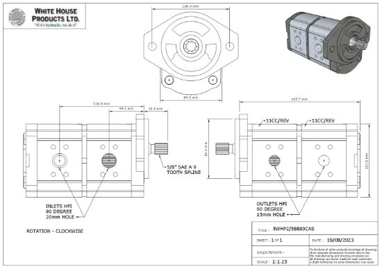 Picture of WHP REPLACEMENT FOR 67058893