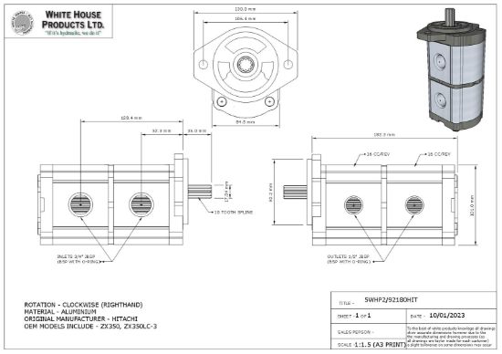 Picture of WHP REPLACEMENT FOR 9218031