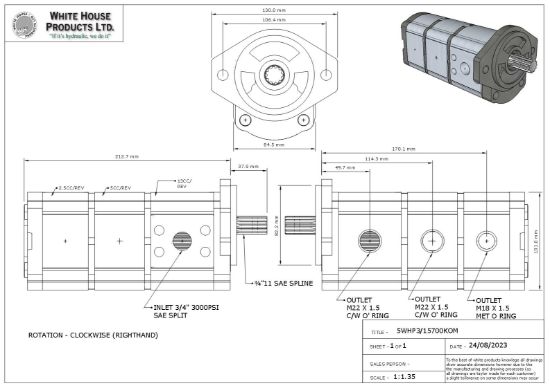 Picture of WHP BETA EQUIVALENT TO 9531B/7295Y
