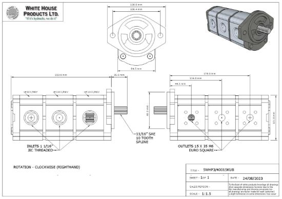 Picture of WHP EQUIVALENT TO BOSCH 0510565059