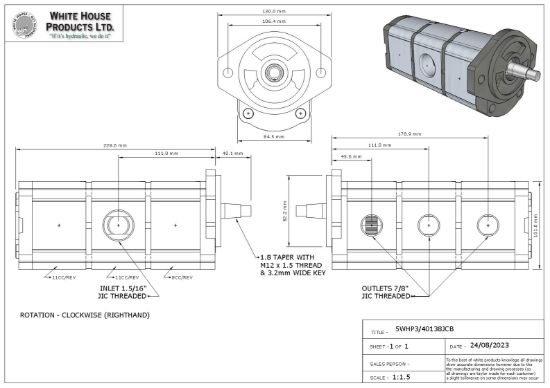 Picture of WHP BETA EQUIVALENT TO 8633Z ULTRA
