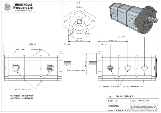 Picture of WHP BETA EQUIVALENT TO 5S3/45020NIS