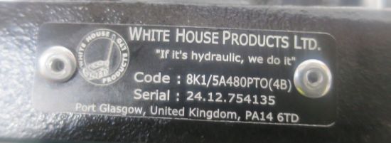 Picture of 80CC 270 BAR, DIN 4 BOLT 8 SPLINE