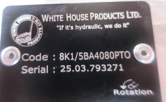 Picture of 80CC /REV 350 BAR A/C BENT AXIS**