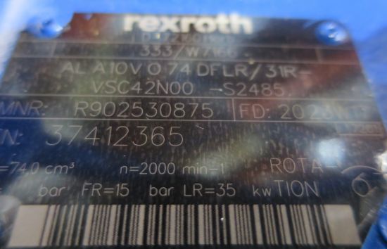 Picture of BOSCH REXROTH No.  R902530875 ,