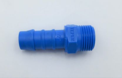 Picture of BLUE 3/8'' PIPE END HOSE TAIL