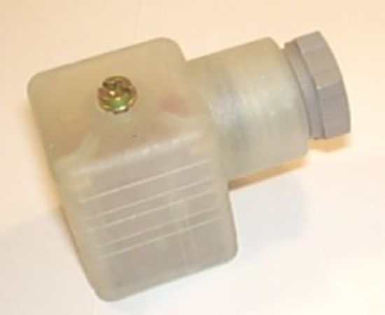 Picture of DIN CONNECTOR C/W LIGHT FOR DC COIL
