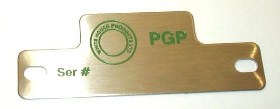 Picture of PGP LABEL - FOR PARKER DISTRIBUTORS
