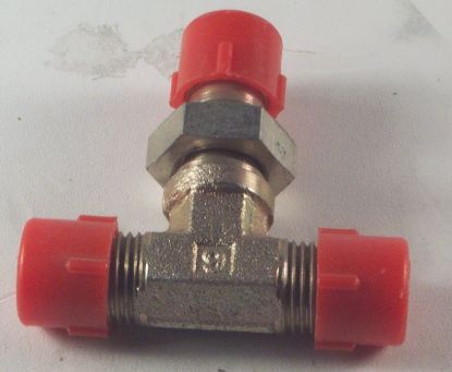 Picture of 9/16 JIC M/M/M LOCKNUT TEE