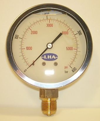 Picture of 600 BAR 100mm STEM PRESS GAUGE