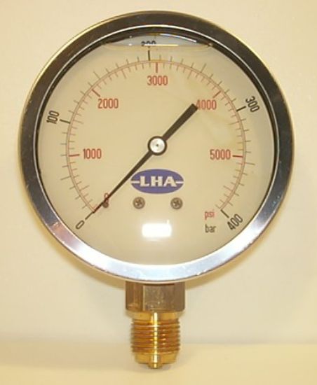 Picture of 600 BAR 100mm STEM PRESS GAUGE