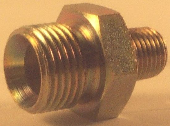 Picture of 1/2BSP x 1/4 NPTF M/M ADAPTOR