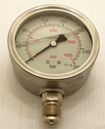 Picture of 270 BAR 100mm STEM PRESS GAUGE