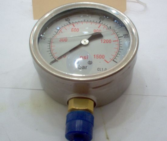 Picture of 100 BAR 100mm STEM PRESS GAUGE