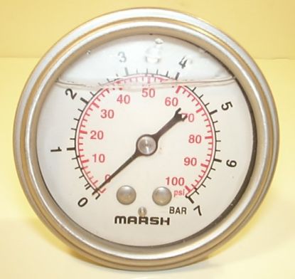 Picture of 7 BAR 63mm PANEL PRESS GAUGE