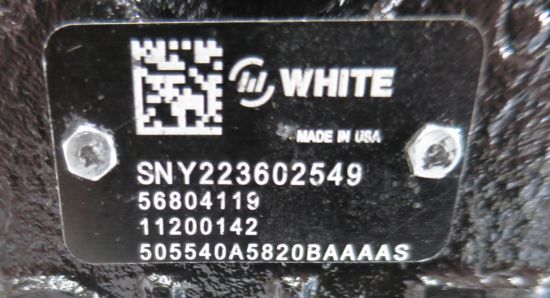 Picture of WHITE No. 505540A5820BAAAA