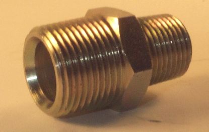 Picture of 3/8 x 1/2 NPT M/M ADAPTOR