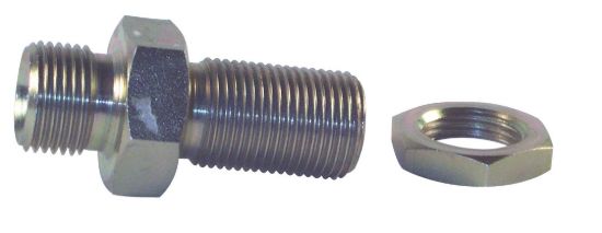 Picture of 1/8 BSP BULKHEAD ADAPTOR + NUT