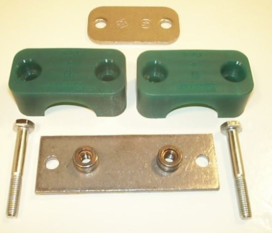 Picture of 28mm OD/ 3/4 R2T SGL BOLT ON CLAMPS