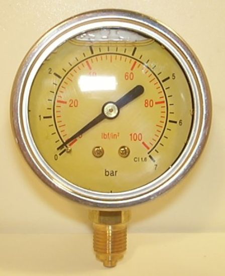 Picture of 70 BAR 63mm PANEL PRESS GAUGE
