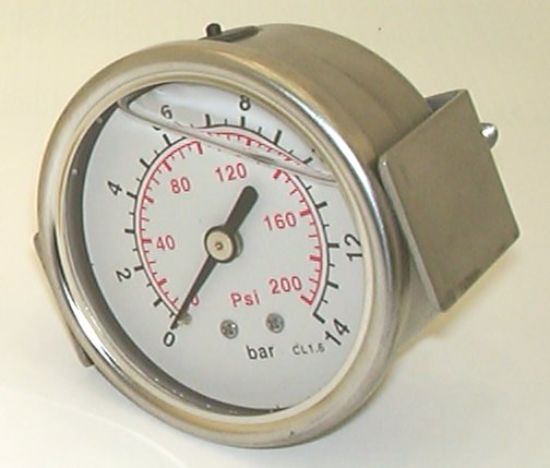 Picture of 14 BAR 63mm PANEL PRESS GAUGE