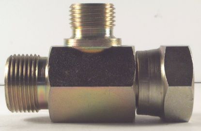 Picture of 3/4 x 3/4 x 1/2 BSP M/F/M TEE