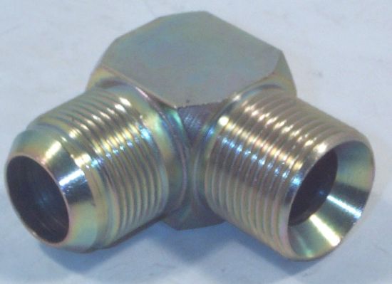 Picture of 1'' BSP x 1.5/16 JIC M/M 90/C