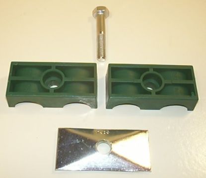 Picture of 25mm O.D. TWIN PIPE CLAMPS