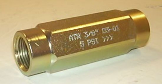 Picture of 1/4 BSP INLINE CHECK VALVE