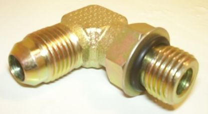 Picture of 9/16 JIC x 9/16 SAE M/M 90/C