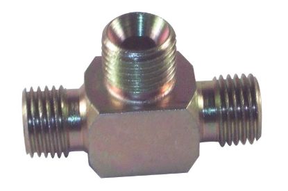 Picture of 1/4 x 1/4 x 3/8 BSP M/M/M TEE