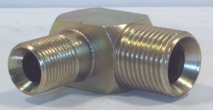 Picture of 1/4 x 3/8 BSP M/M 90/C ADAPTOR