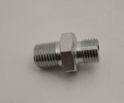 Picture of 1/4 BSP x 1/4 NPTF M/M ADAPTOR