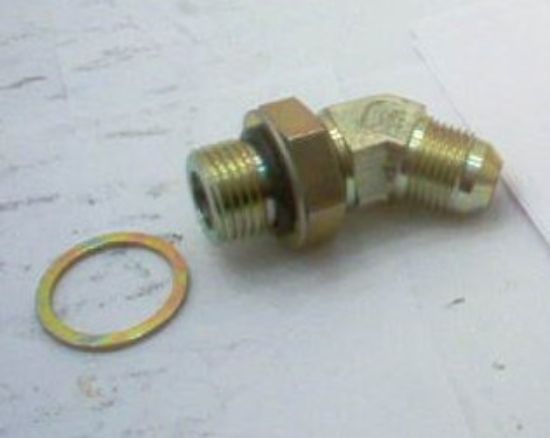 Picture of 1/2 BSP LOCKNUT X 3/4 JIC M/M 45/C