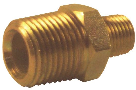 Picture of 1/4 x 3/8 NPT M/M ADAPTOR