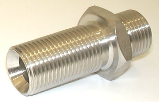 Picture of 1/2 BSP SS 316 BULKHEAD + NUT