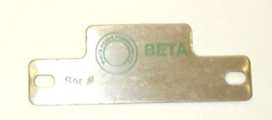 Picture of BETA LABEL - FOR UK HYD ENGS & EXP