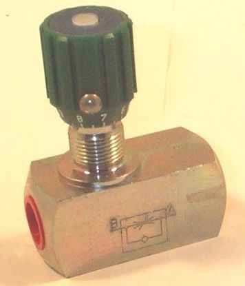 Picture of 3/8 BSP SPEED CONTROL VALVE