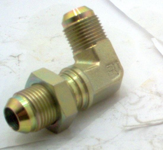 Picture of 7/8 JIC x 7/8 JIC M/M LOCKNUT 90/C