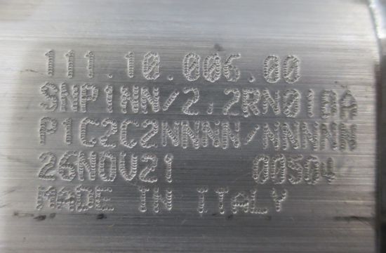 Picture of DENNIS 653886 HYDRAULIC GEAR PUMP