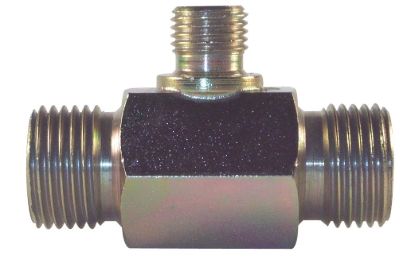 Picture of 1/2 x 1/2 x 1/4 BSP M/M/M TEE PIECE