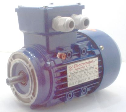 Picture of 3 PHASE 2880RPM D71 B14  0.37KW